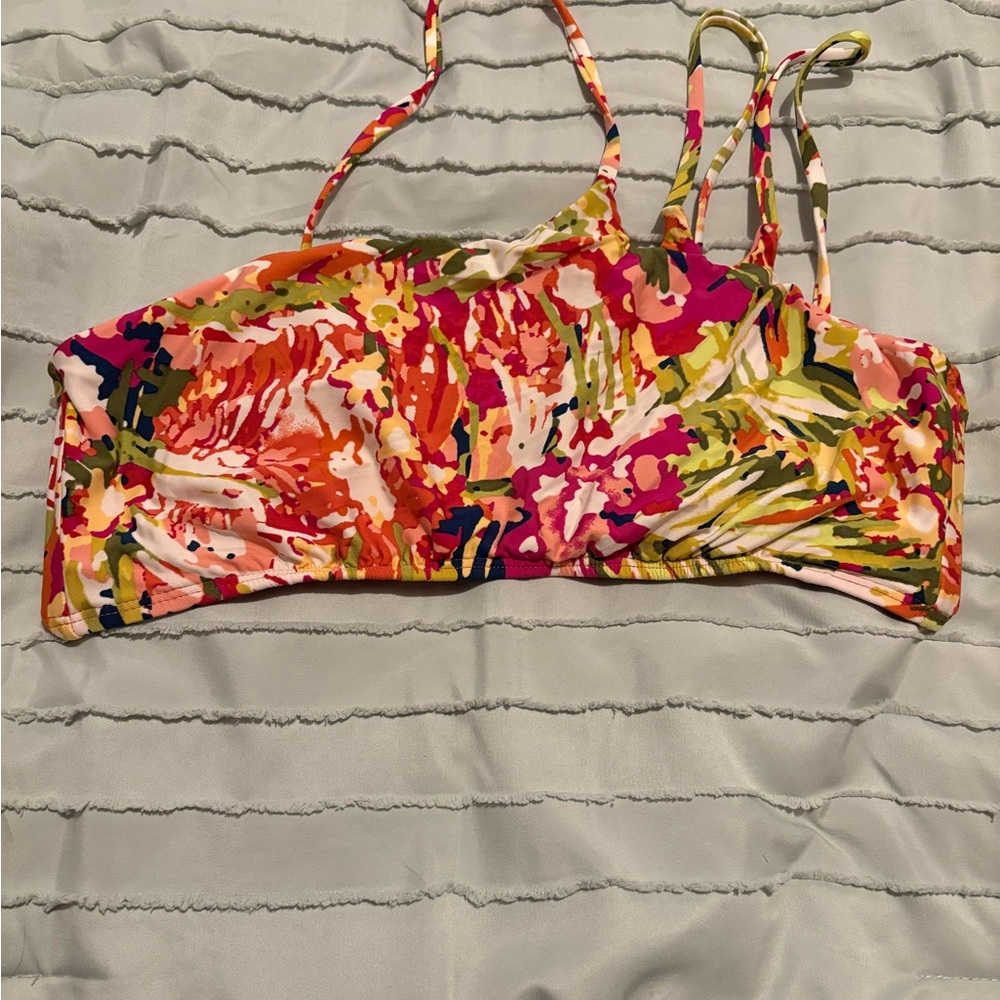 Lucky Brand Multicolor Bikini Top
